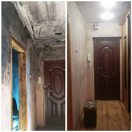 Уборка в квартире после пожара